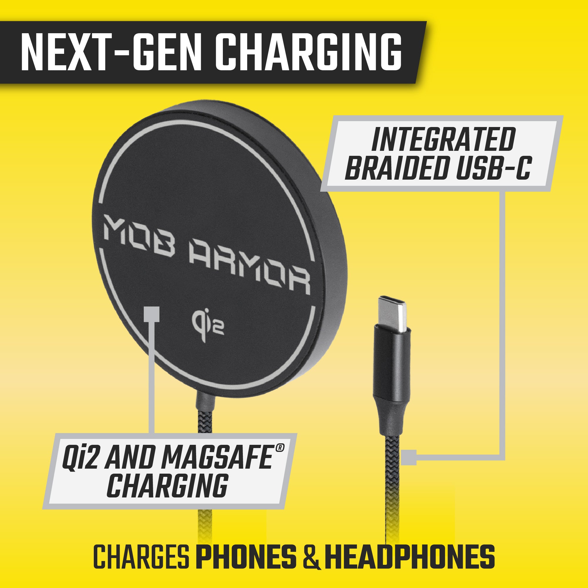 FLEX Charge 2 | Qi2 & MagSafe® Magnetic Wireless Charger