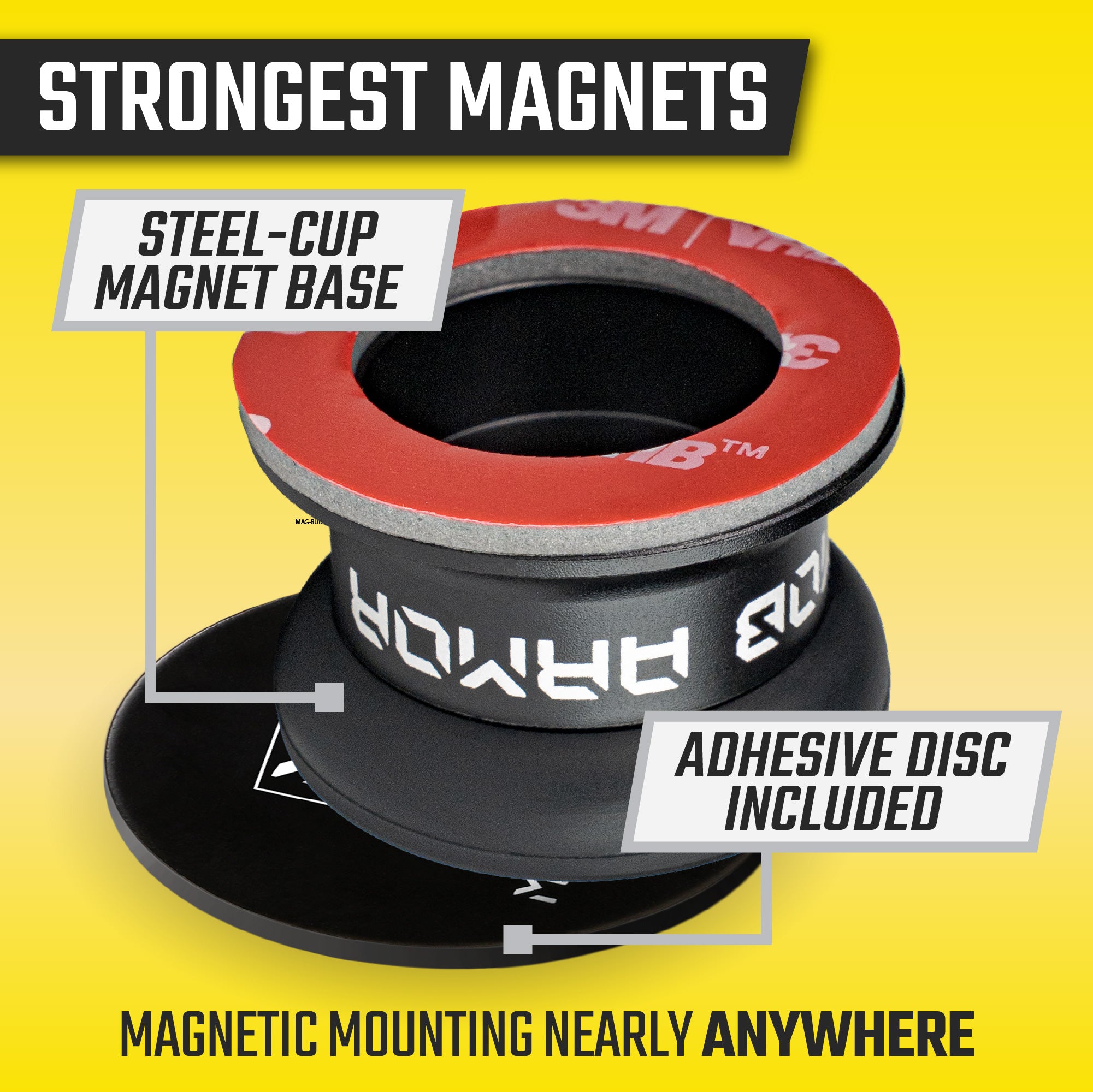 Mag Buddy | Universal Radio & Device Magnetic Mount