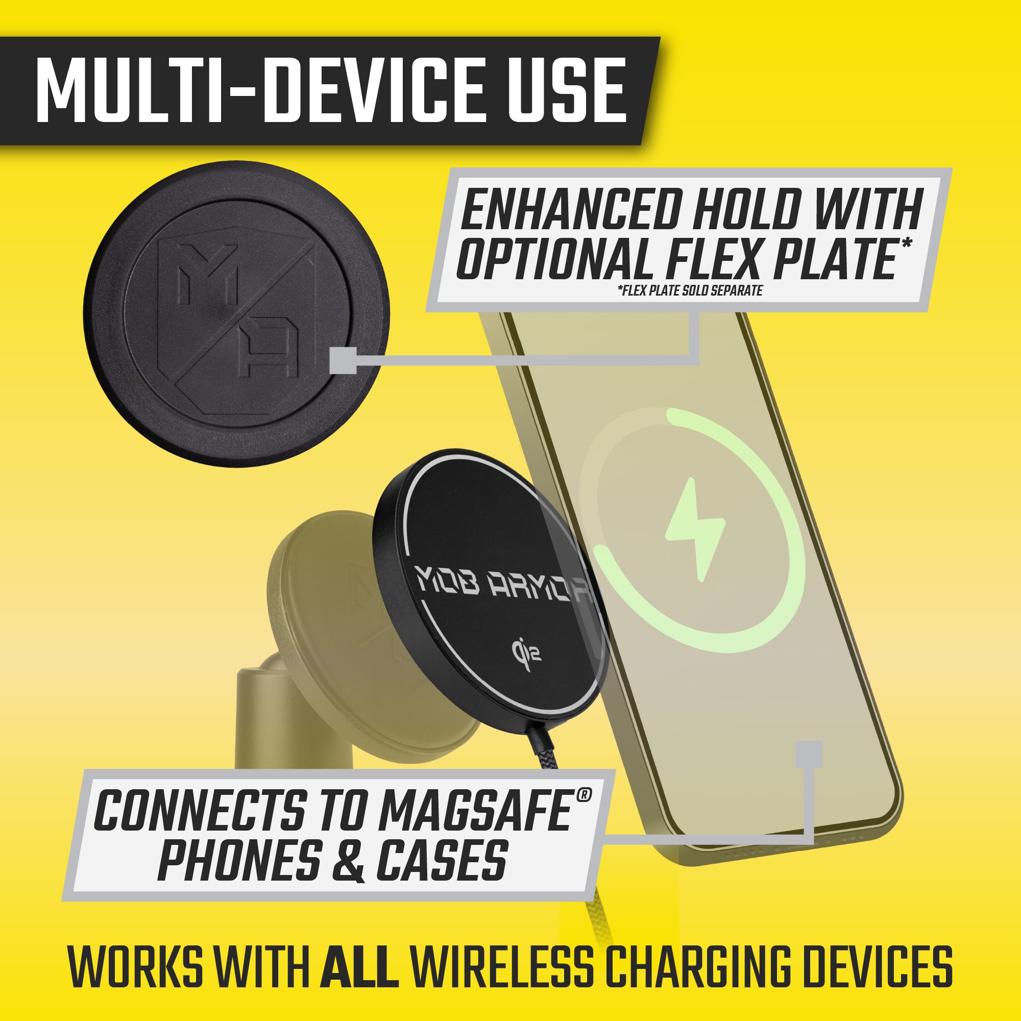 FLEX Charge 2 | Qi2 & MagSafe® Magnetic Wireless Charger