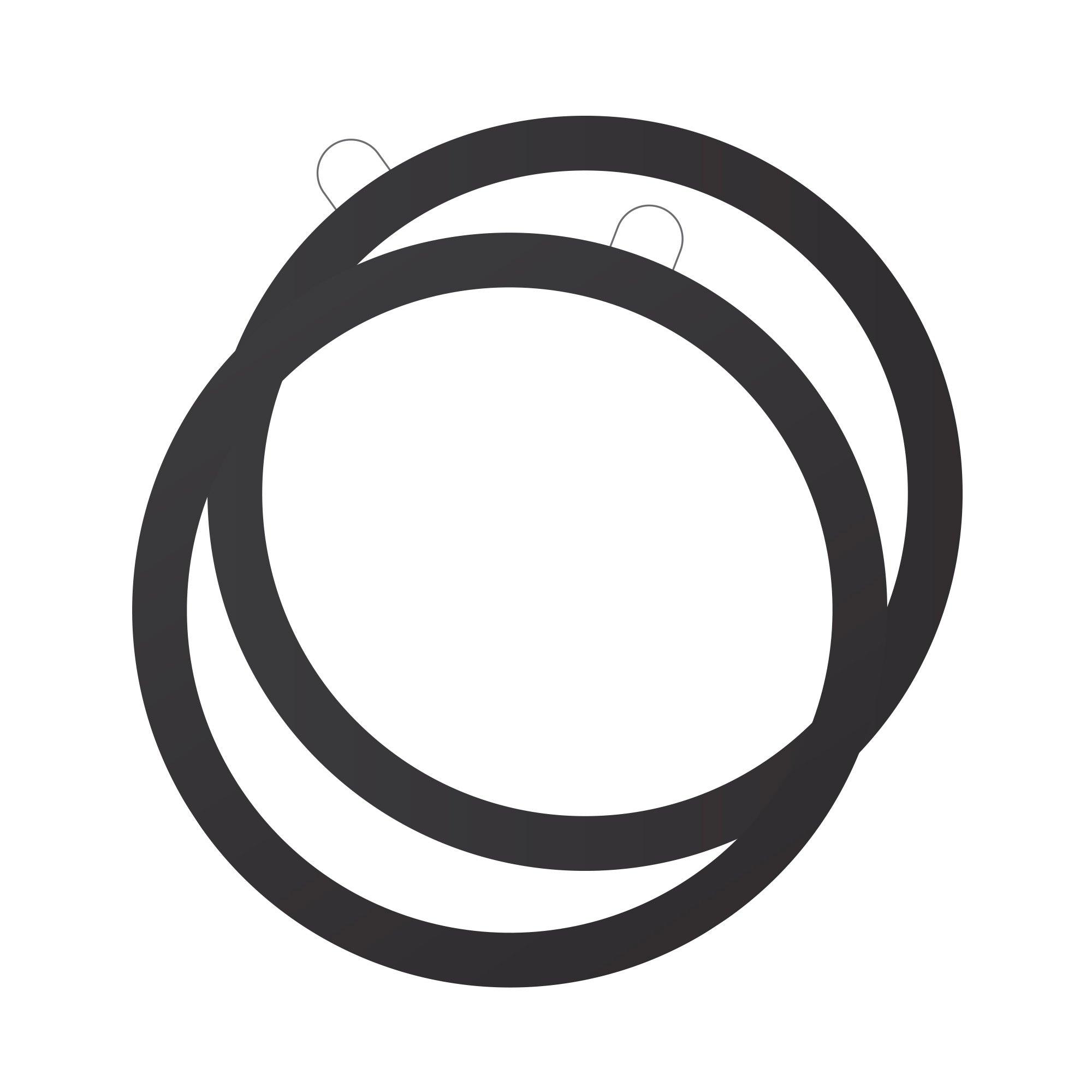 Adhesive Mounting Ring (2 Pack) - Replacement MagSafe®-Compatible Adapter Ring