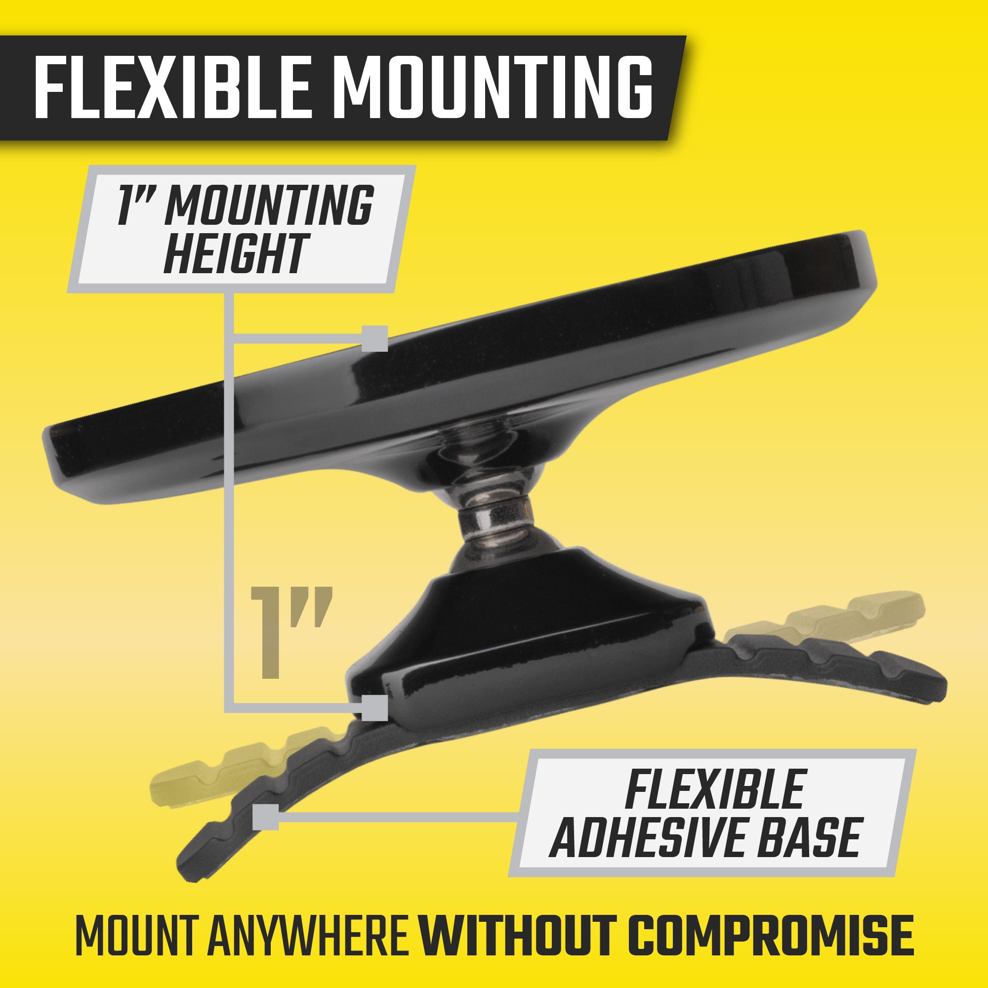 MobNetic Slim | Non-Charging MagSafe® Phone Mount for All Dashboards