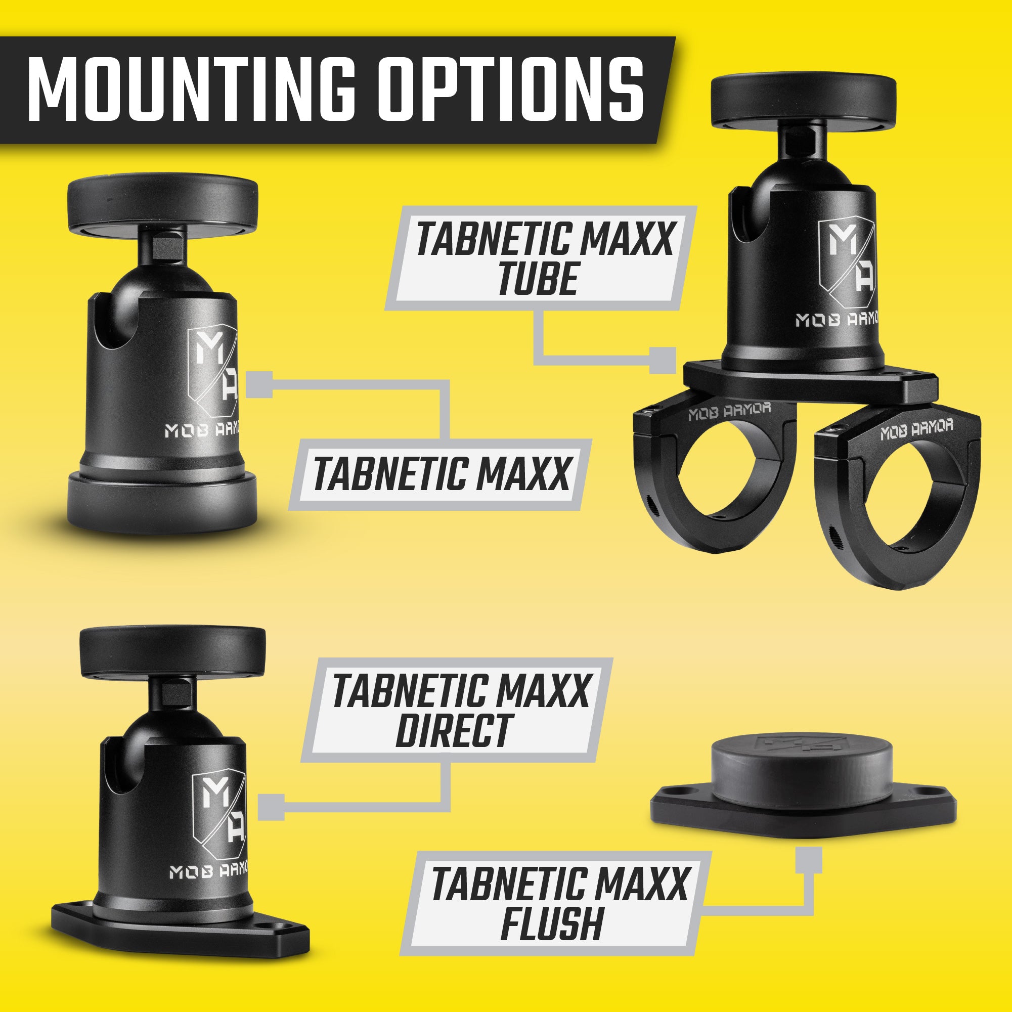 TabNetic Maxx | Rugged Magnetic Tablet Mount