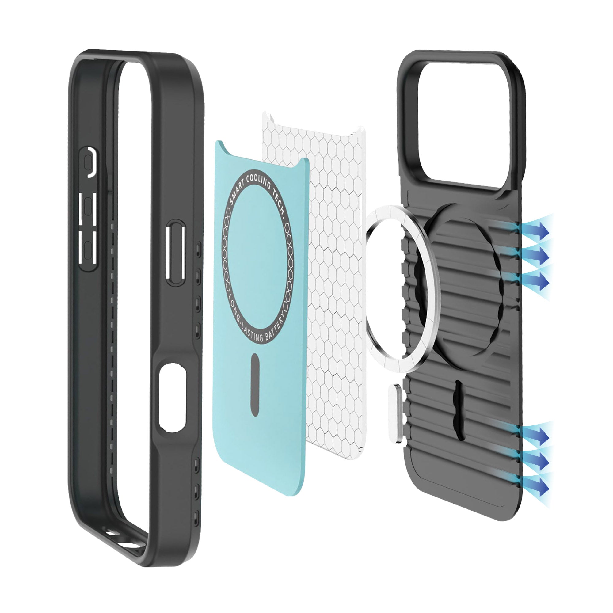 FLEX Case Cool | MagSafe®-Ready Cooling Case for iPhone 17 Pro / Pro Max