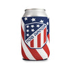 "USA / Classic Shield" Magnetic Can Cooler