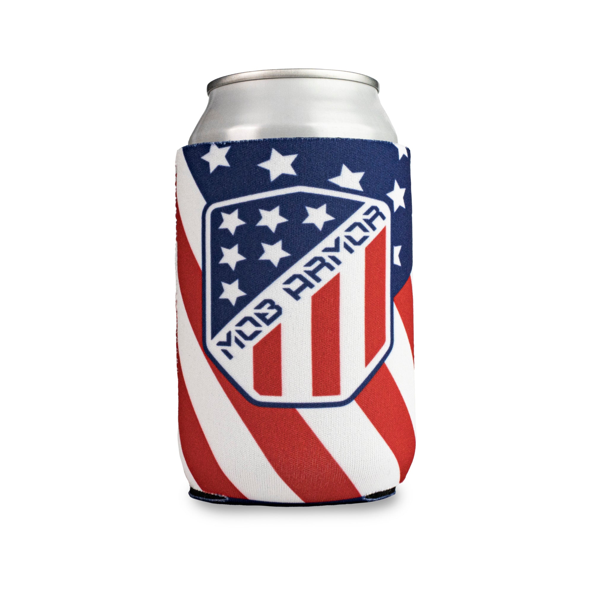 "USA / Classic Shield" Magnetic Can Cooler