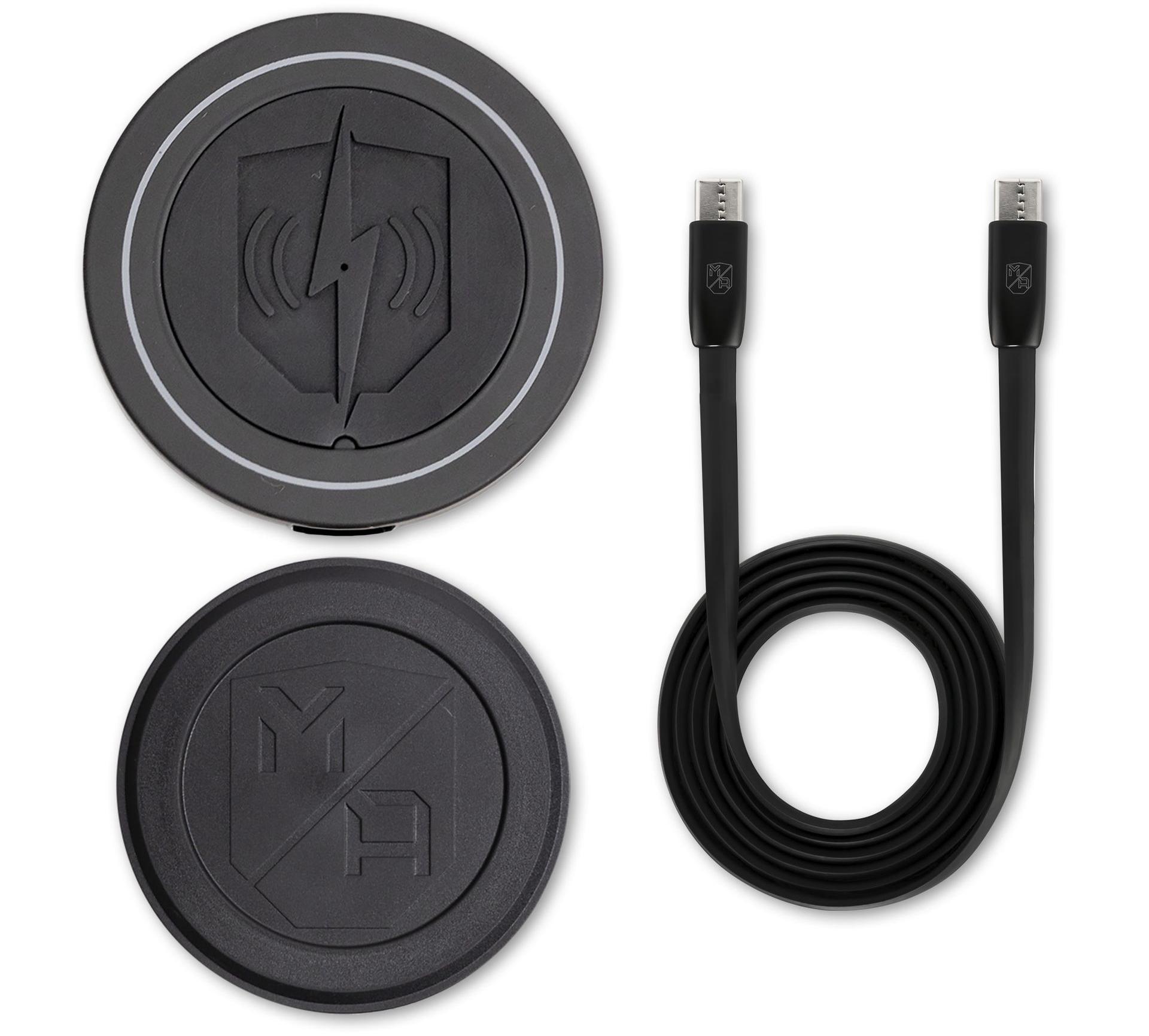 FLEX Magnetic Wireless charger with FLEX Plate and USB-C cable