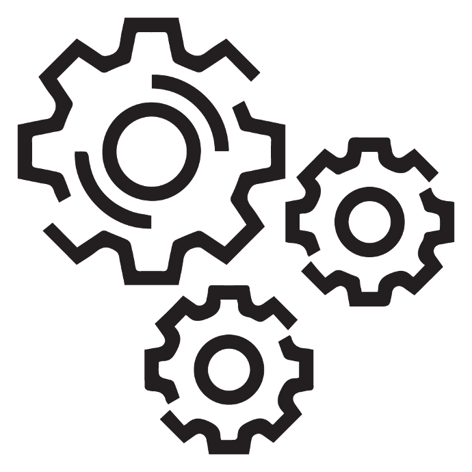 industrial gears icon