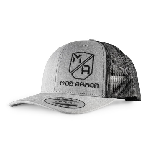 [MA-GR-HAT-TR] Mob Armor Logo Black/Grey Trucker Cap